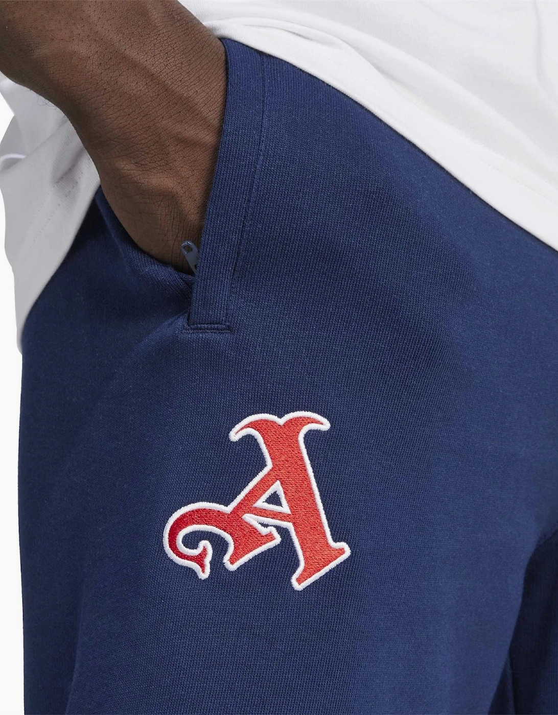 AFC US Logo Print Soccer Sweat Shorts