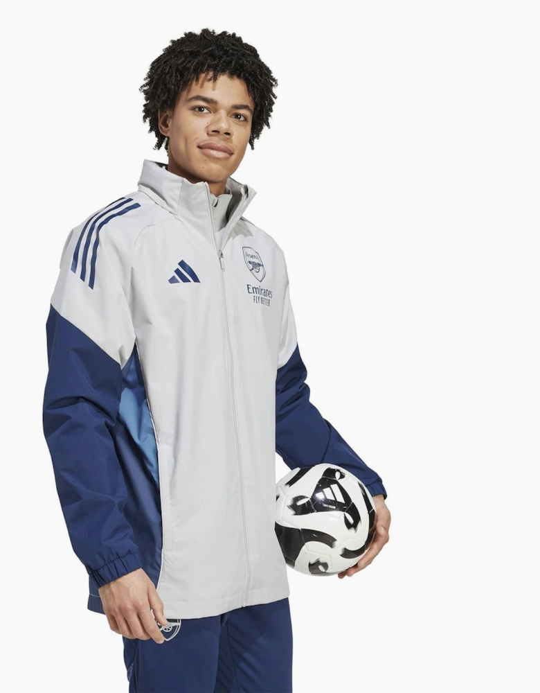 AFC Colour Block Side Pocket Rain Coat