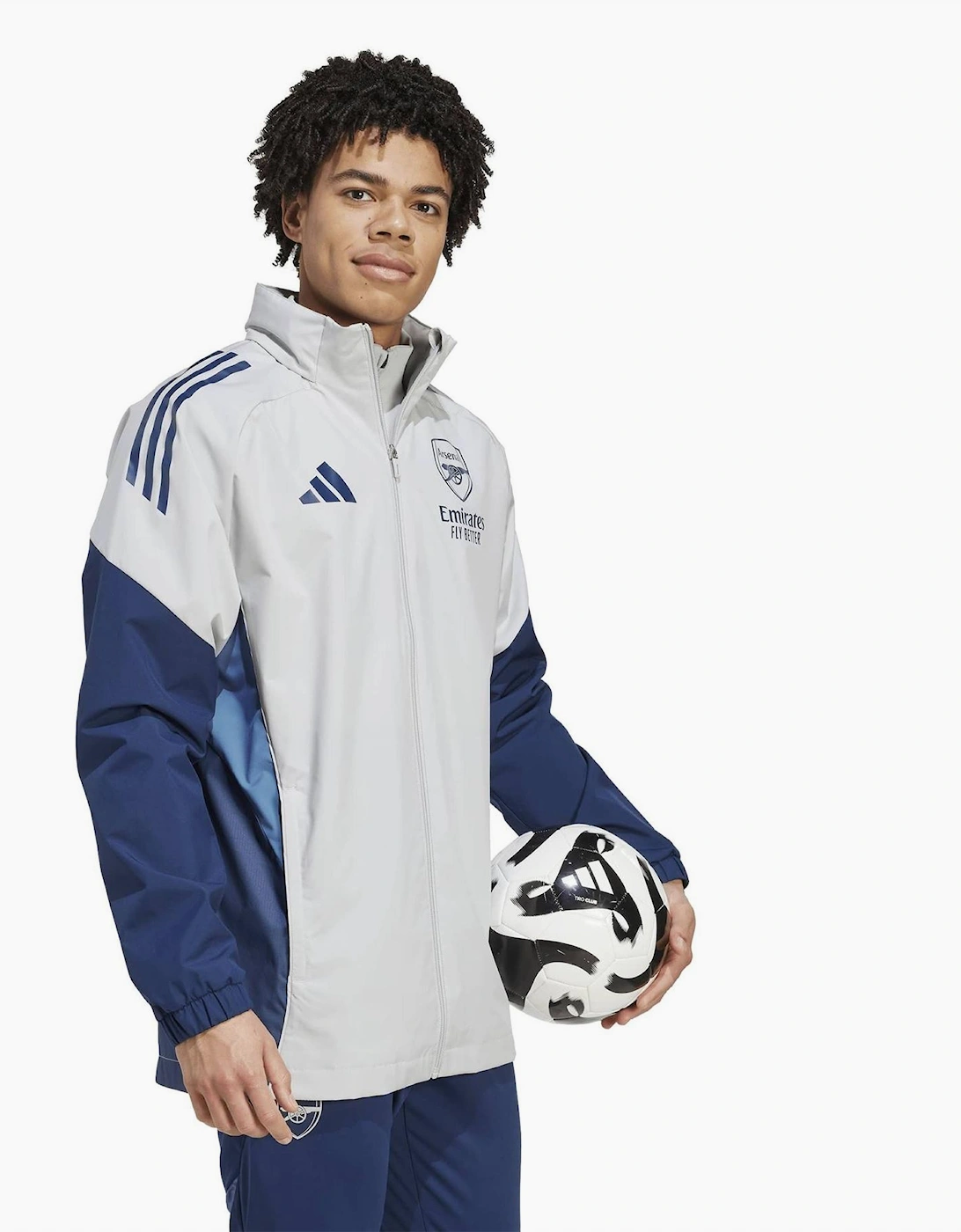 AFC Colour Block Side Pocket Rain Coat