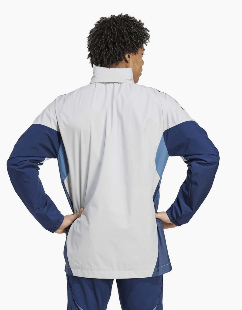 AFC Colour Block Side Pocket Rain Coat