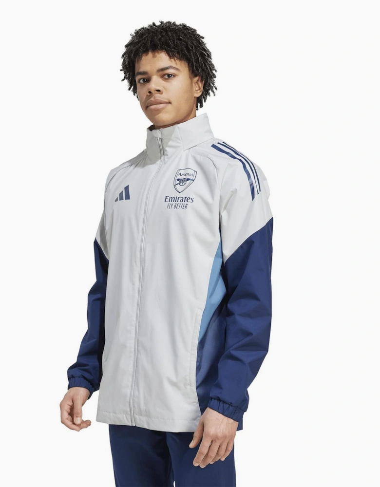 AFC Colour Block Side Pocket Rain Coat