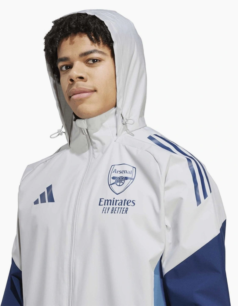 AFC Colour Block Side Pocket Rain Coat