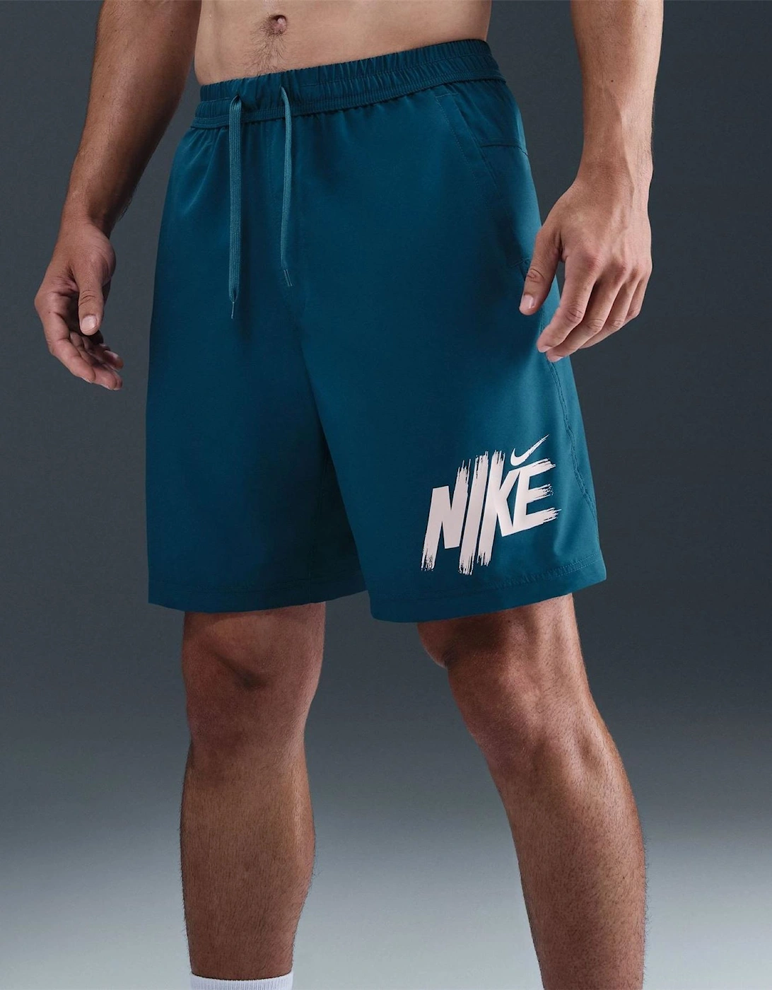 Dri-Fit Form Logo Print Athletic Shorts