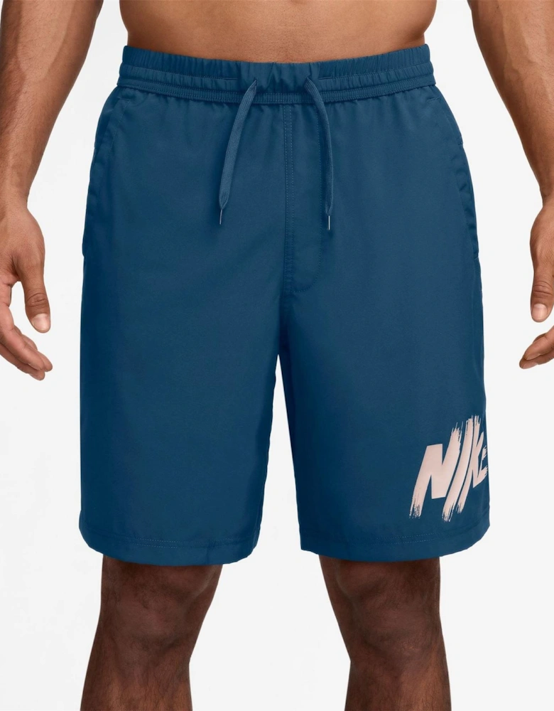 Dri-Fit Form Logo Print Athletic Shorts