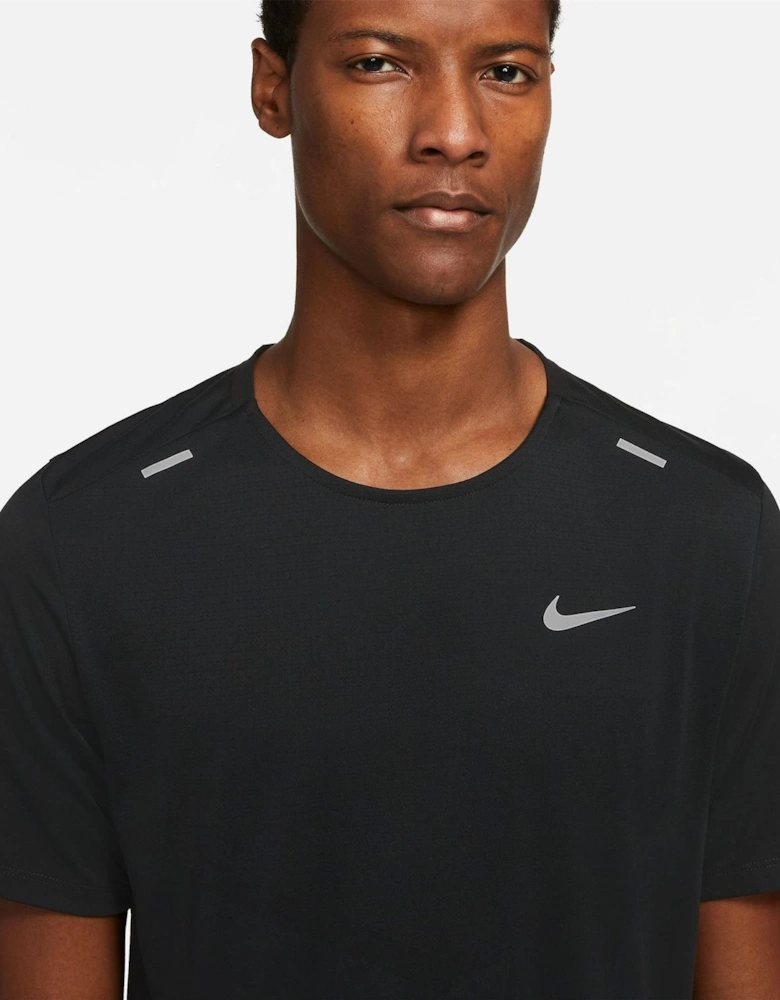 Mens Dri Fit Rise 365 Short Sleeve Running Top