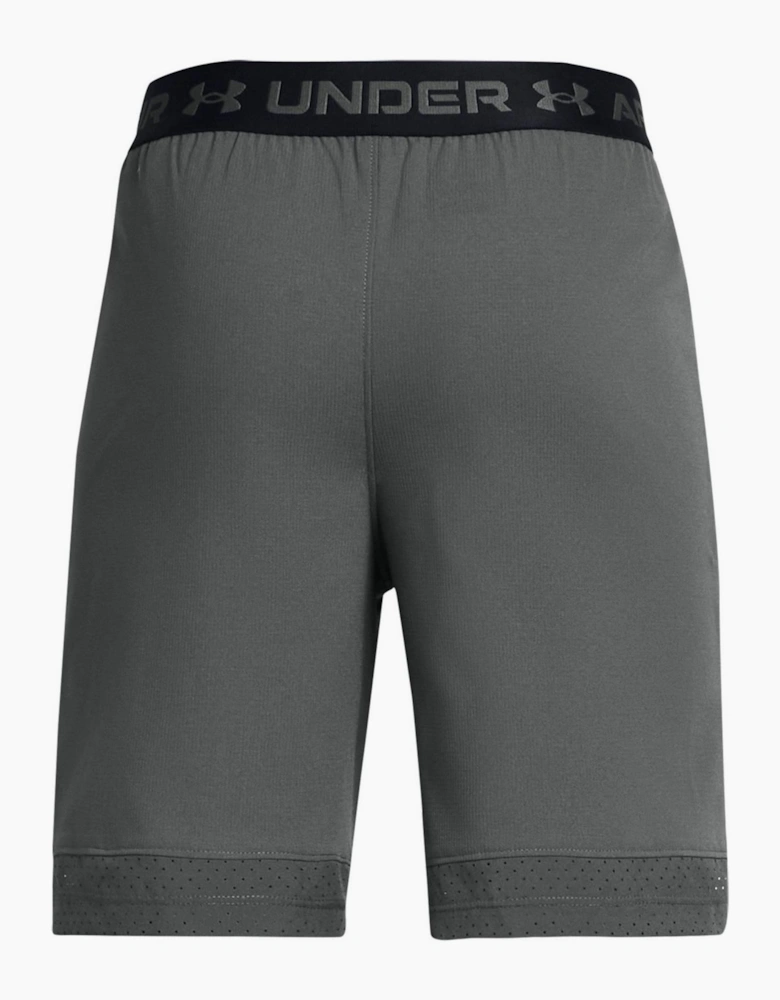 Vanish Solid Bermuda Shorts with Elasticated Waistband