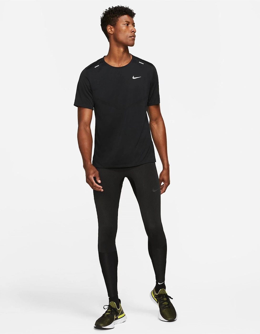 Mens Dri Fit Rise 365 Short Sleeve Running Top