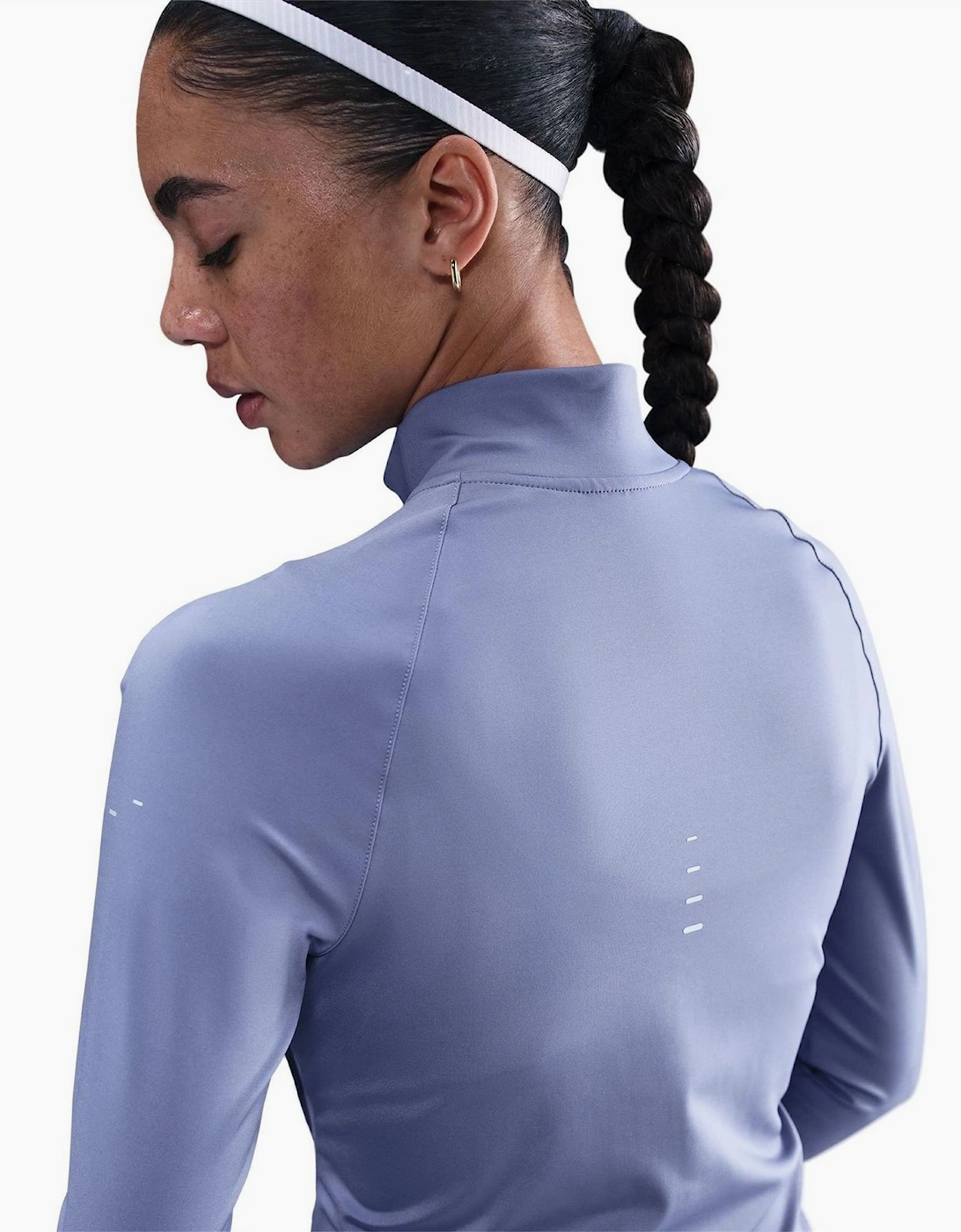 Swift Tech Zip Neck Long Sleeve Athletic Top