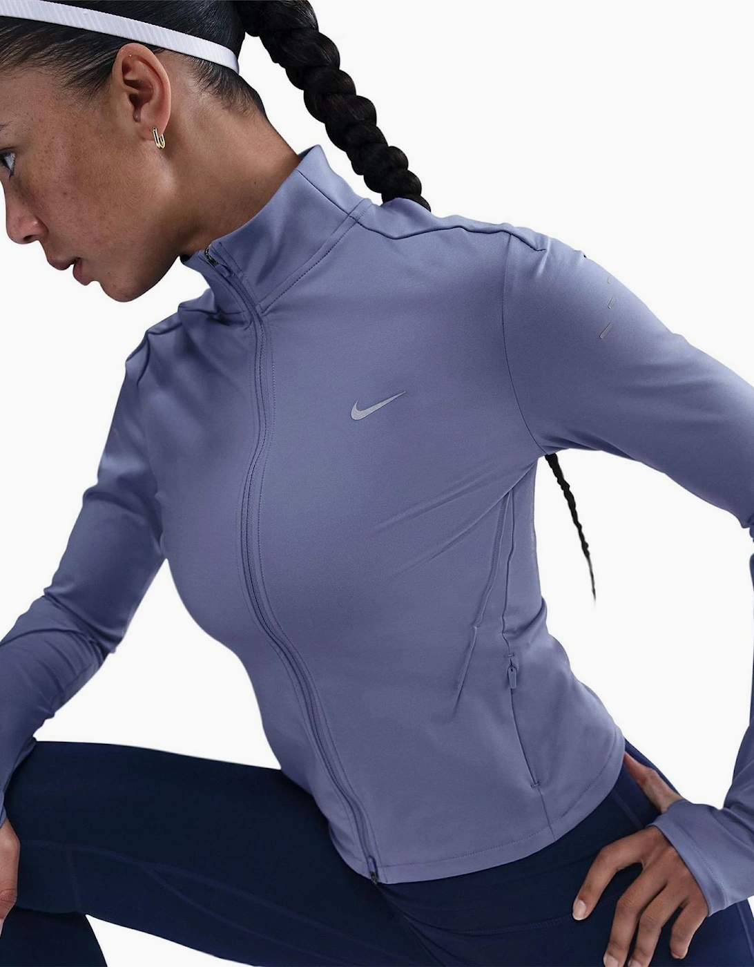 Swift Tech Zip Neck Long Sleeve Athletic Top