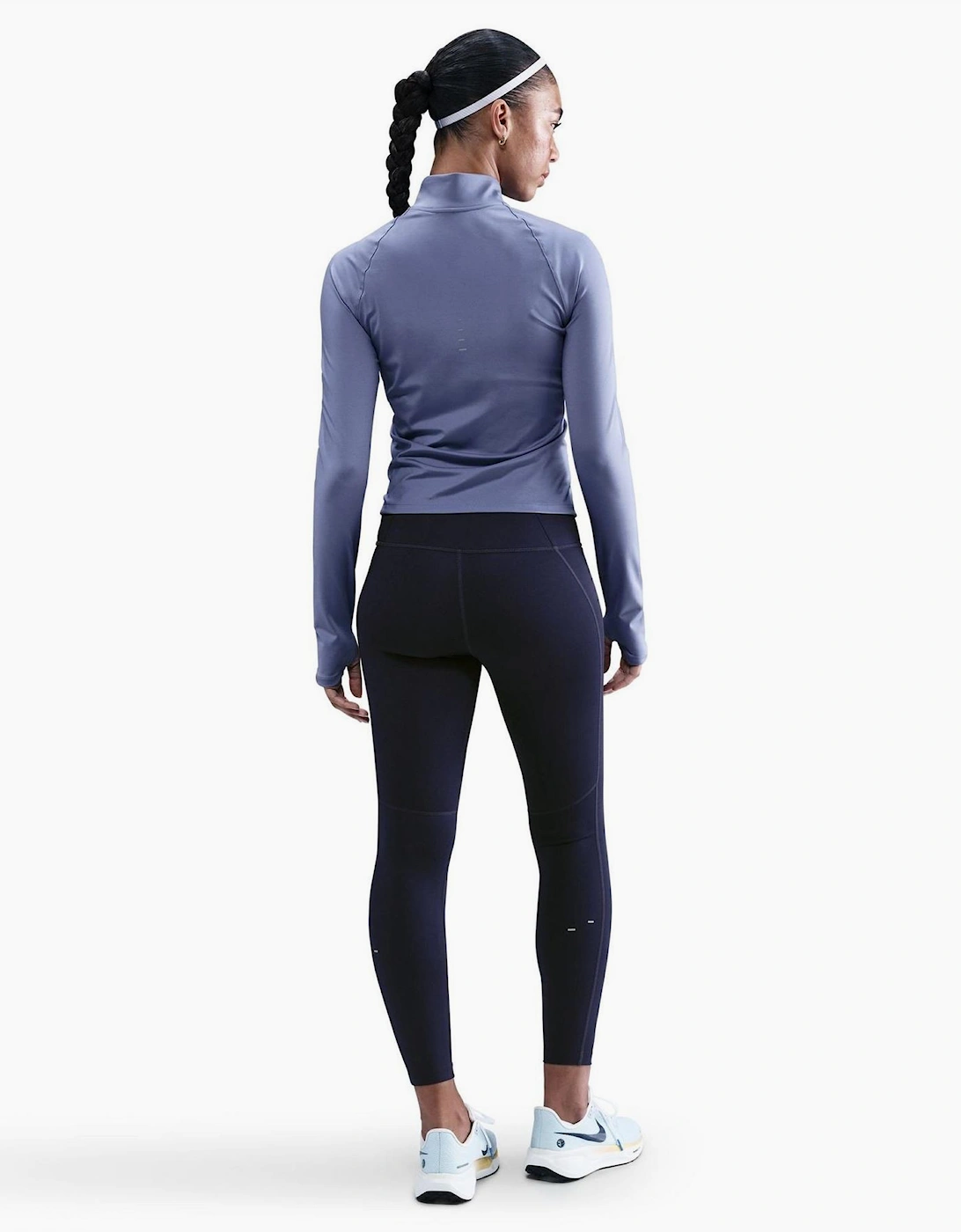 Swift Tech Zip Neck Long Sleeve Athletic Top