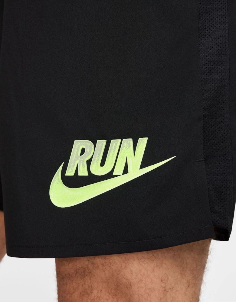 Run Energy Wordmark Running Shorts