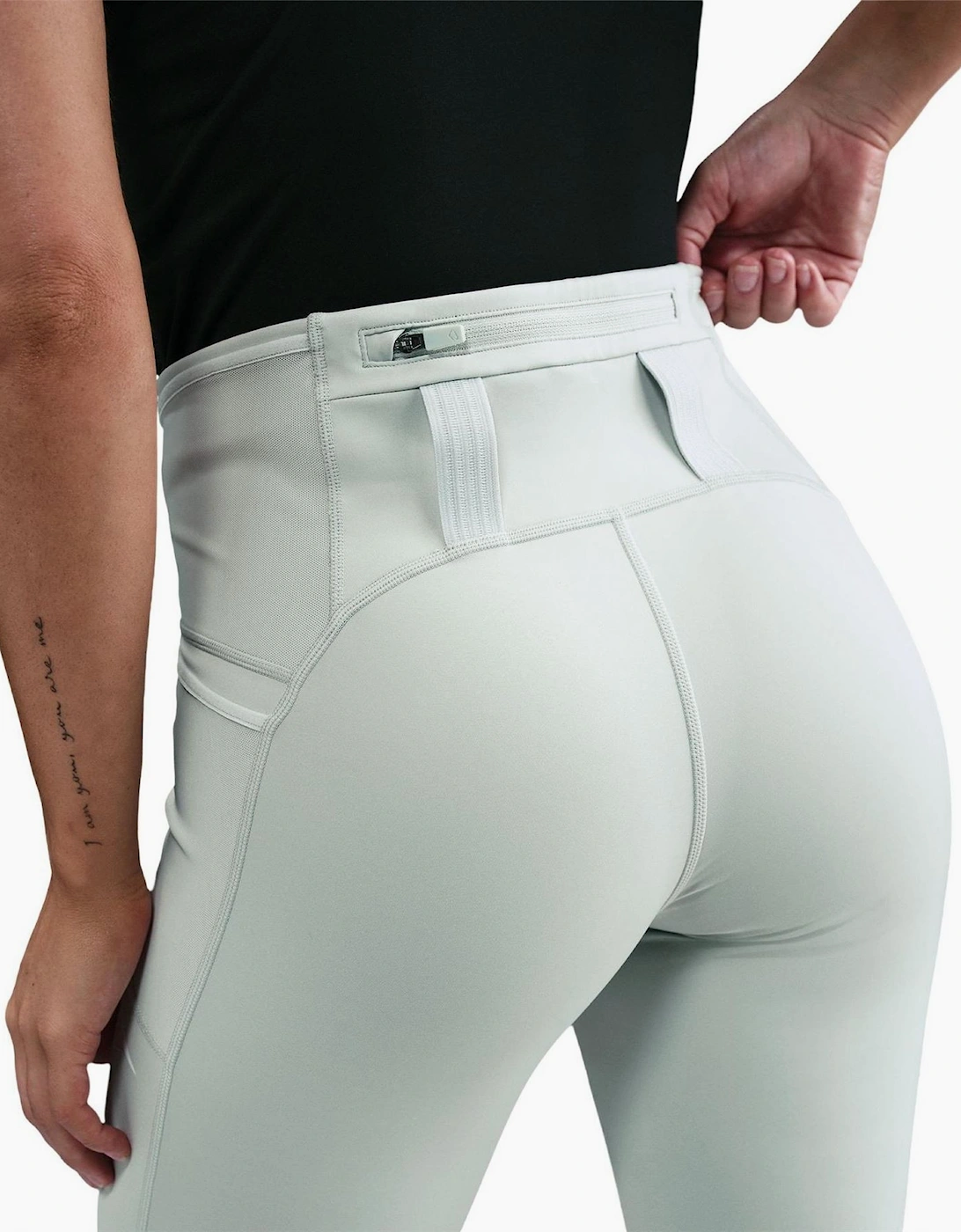 Trail Solid Patterned Shapewear Leggings