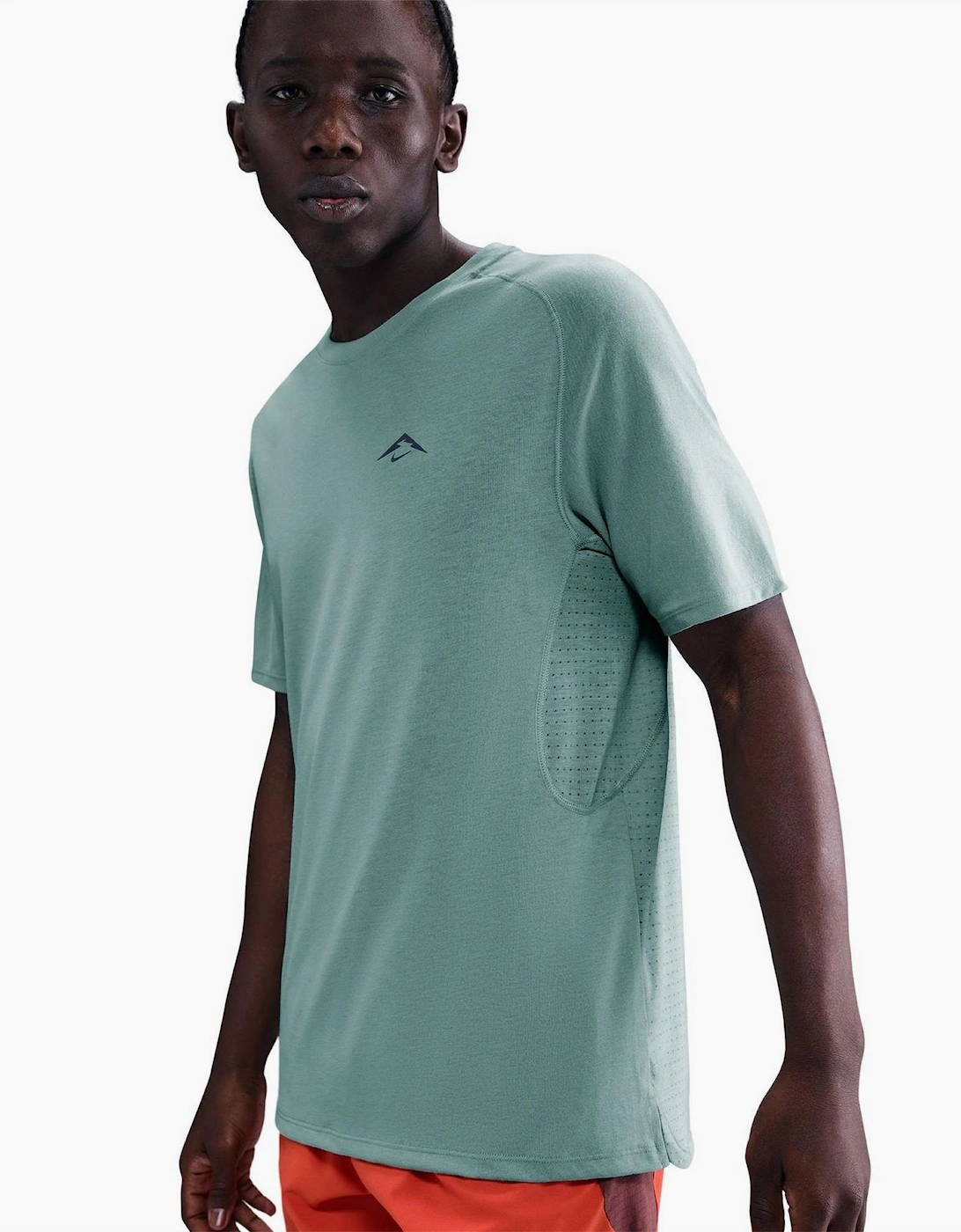 Solar Stitched Detail Crew Neck Short Sleeve Jersey T-Shirt