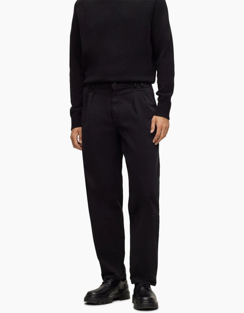 Tulsa Solid Patterned Straight Chinos
