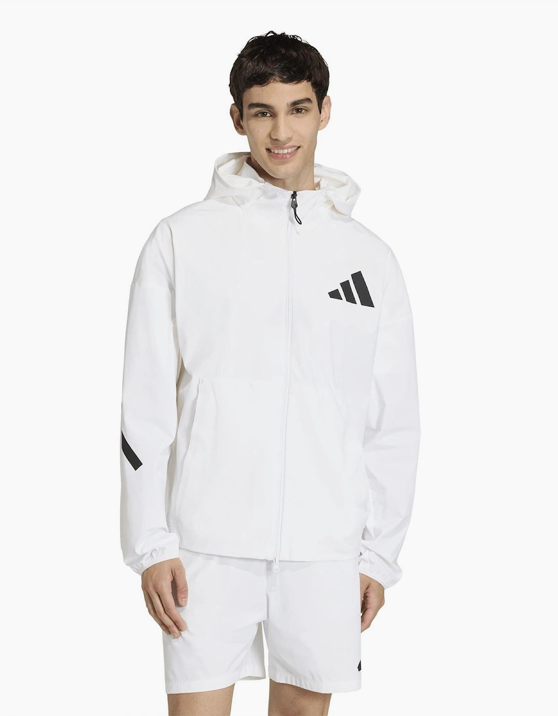 Z.N.E. Hooded Neck Long Sleeve Athletic Top