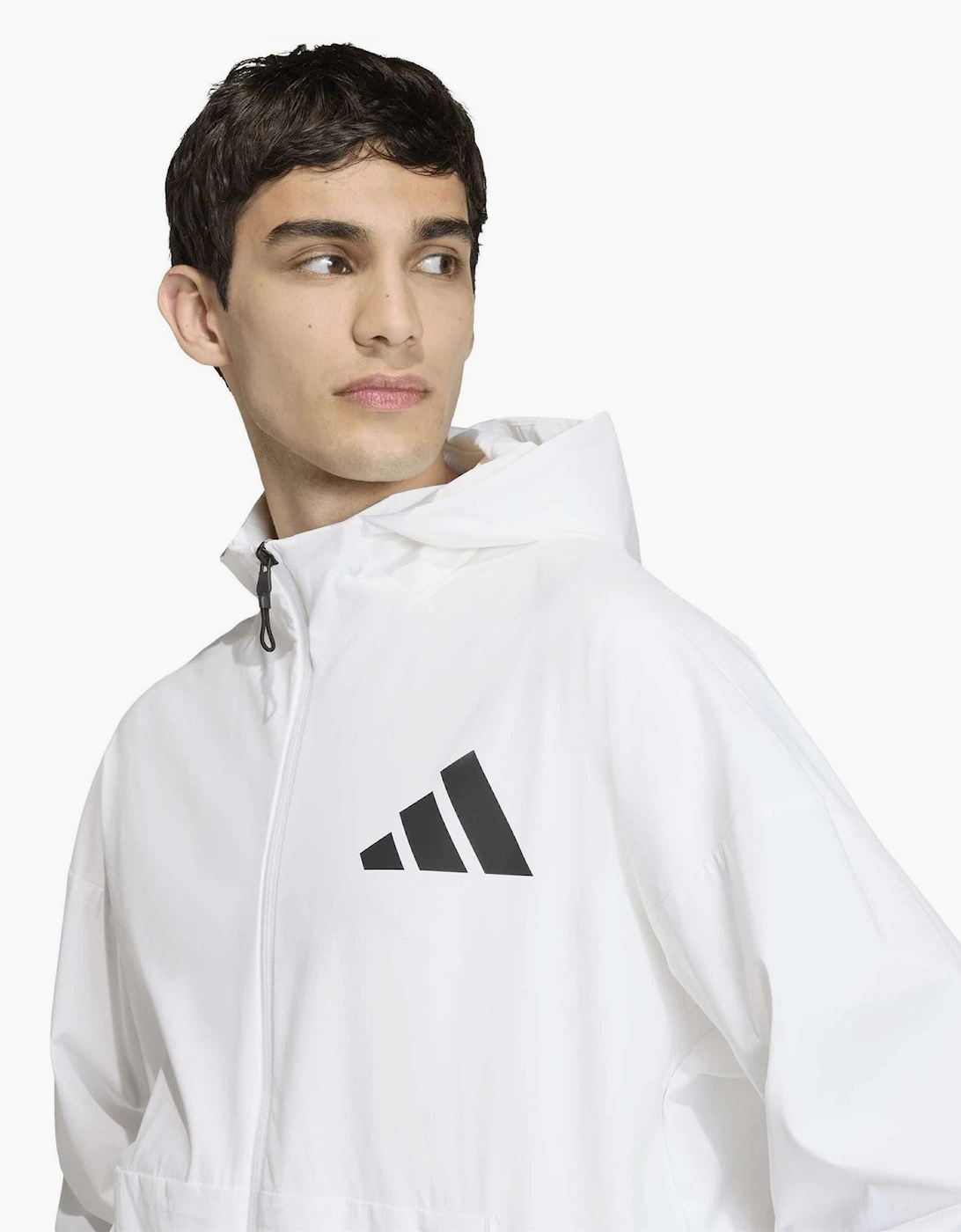 Z.N.E. Hooded Neck Long Sleeve Athletic Top