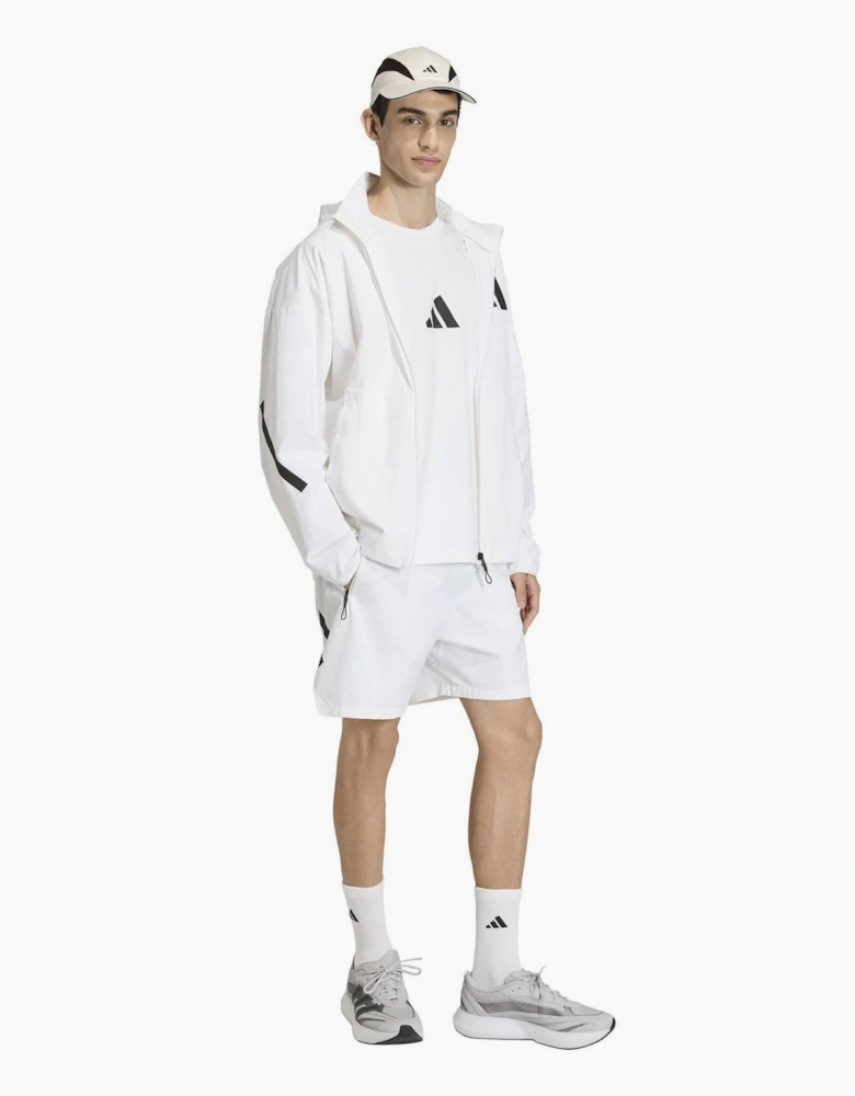 Z.N.E. Hooded Neck Long Sleeve Athletic Top
