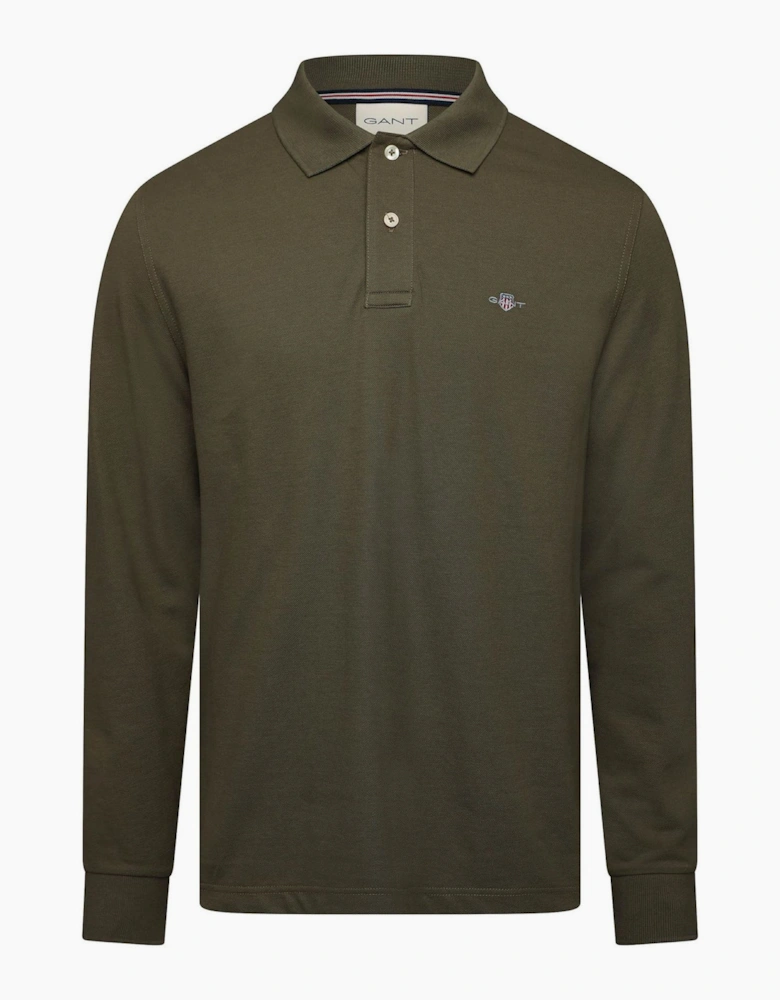 Collared Neck Long Sleeve Shirt