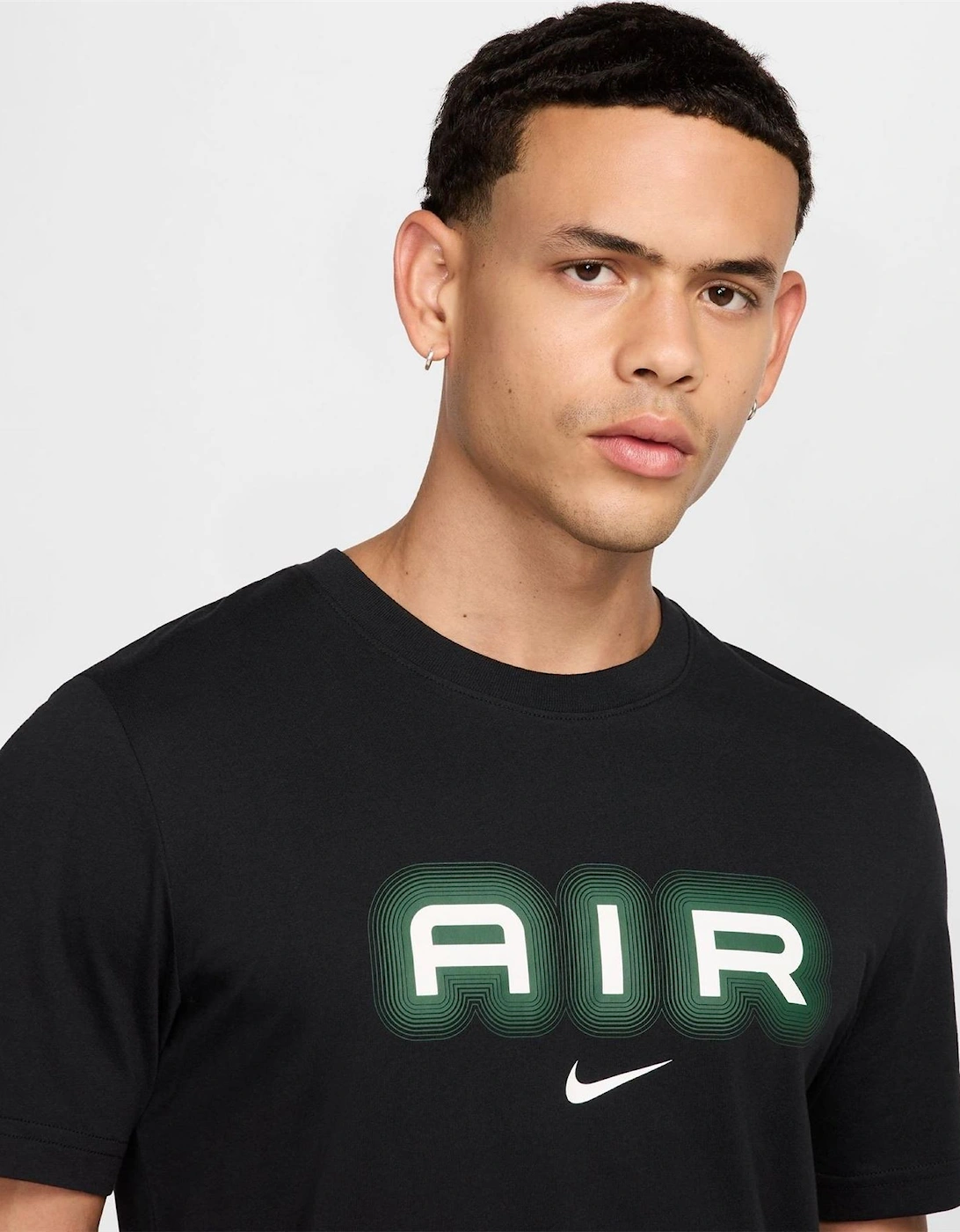 NSW Air Lettering Graphic Crew Neck Short Sleeve T-Shirt