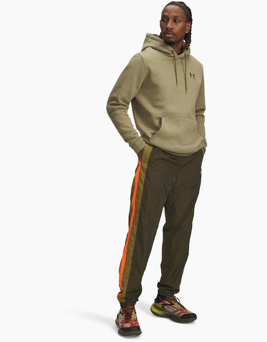 Icon Solid Patterned Slim Track Pants