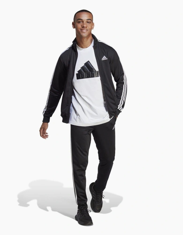 Basic 3   Stripes Tricot Tracksuit