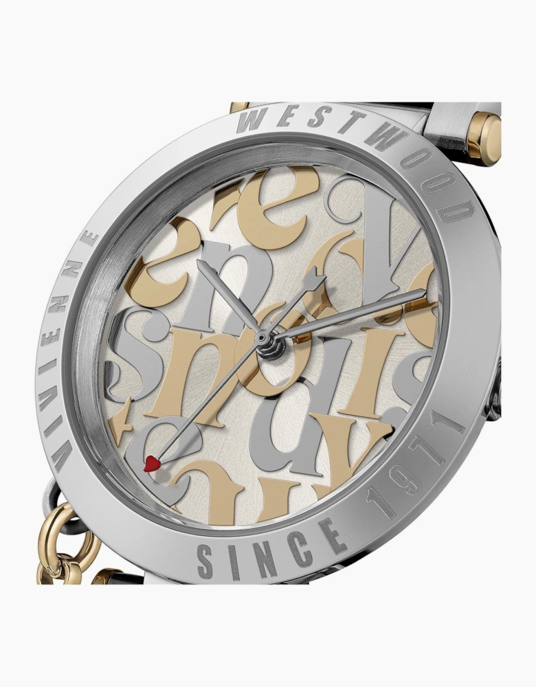 Orb Logomania 32mm Stainless Steel Watch