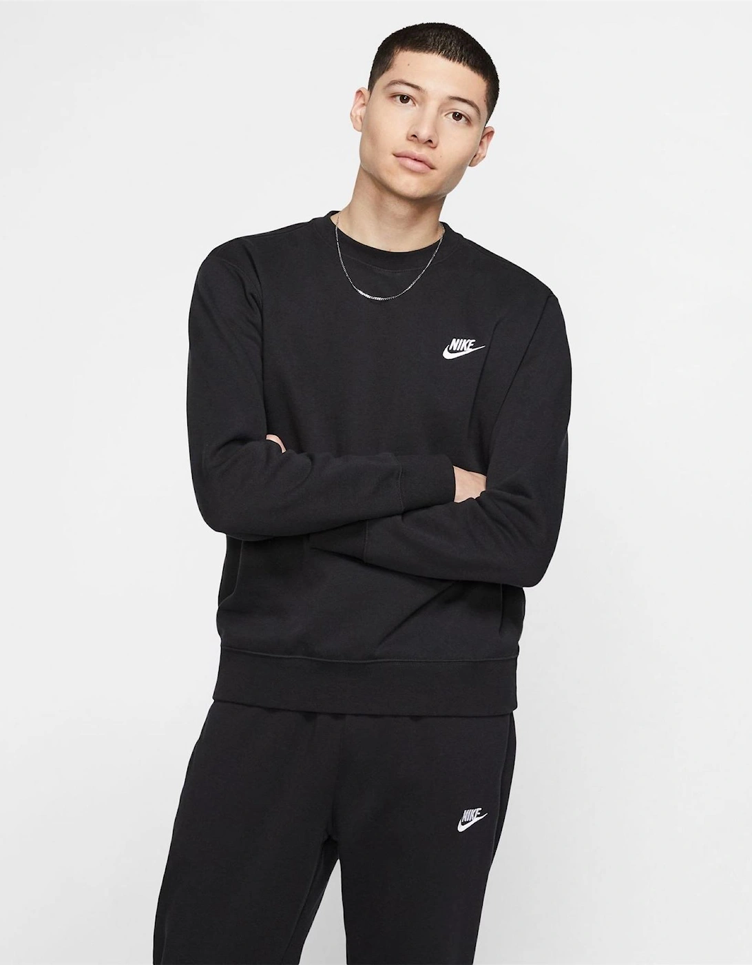 Wordmark Crew Neck Long Sleeve Sweatshirt