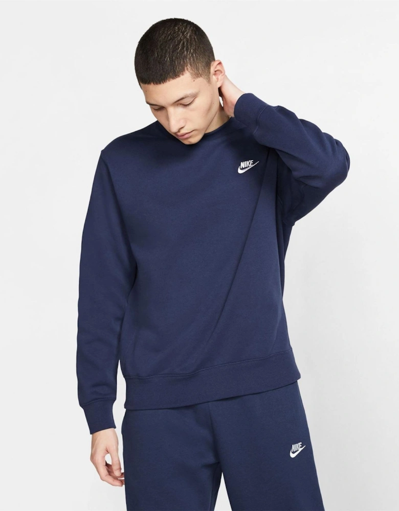 Wordmark Crew Neck Long Sleeve Sweatshirt