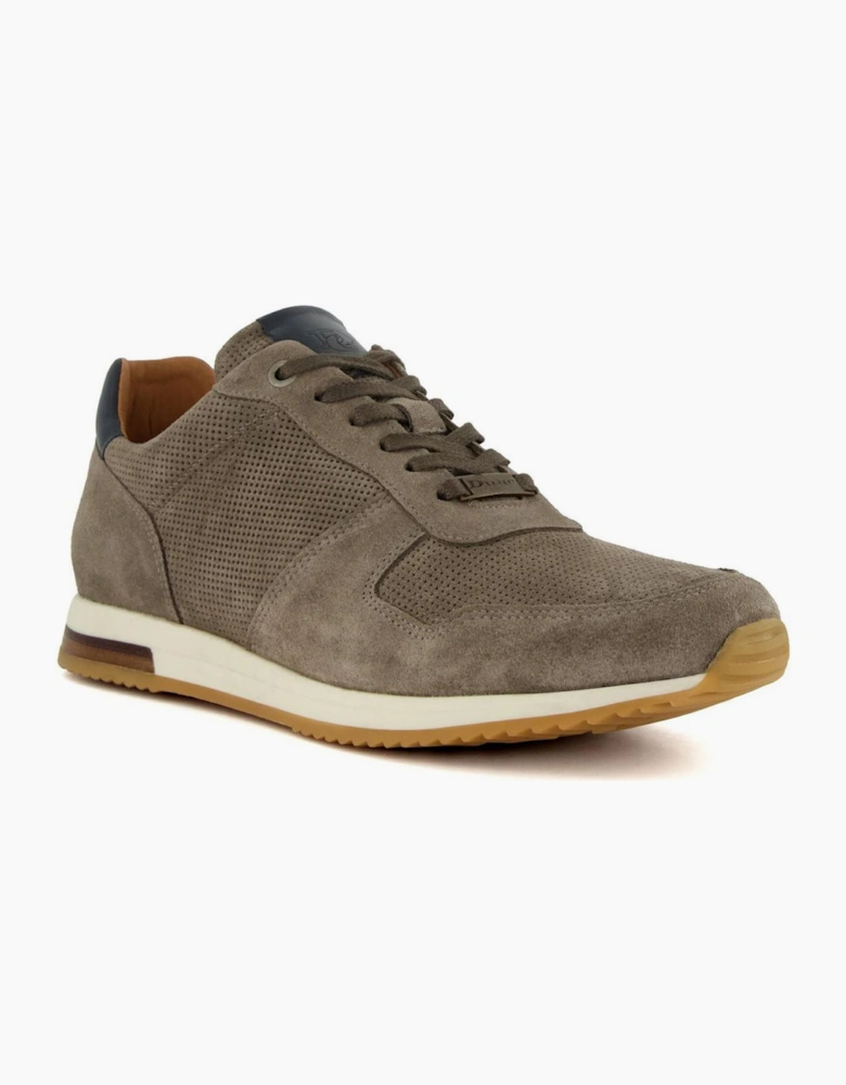Lo Trilogy Textured Lace Up Sneakers
