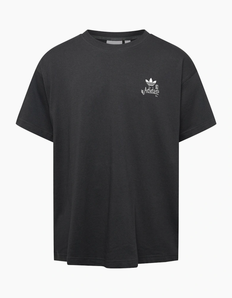 Supper Club Logo Print Crew Neck Short Sleeve T-Shirt