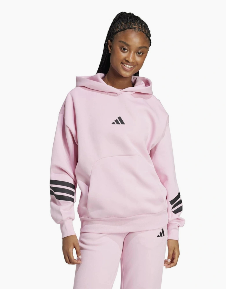 Kangaroo Pocket Hooded Long Sleeve Sweatshirt