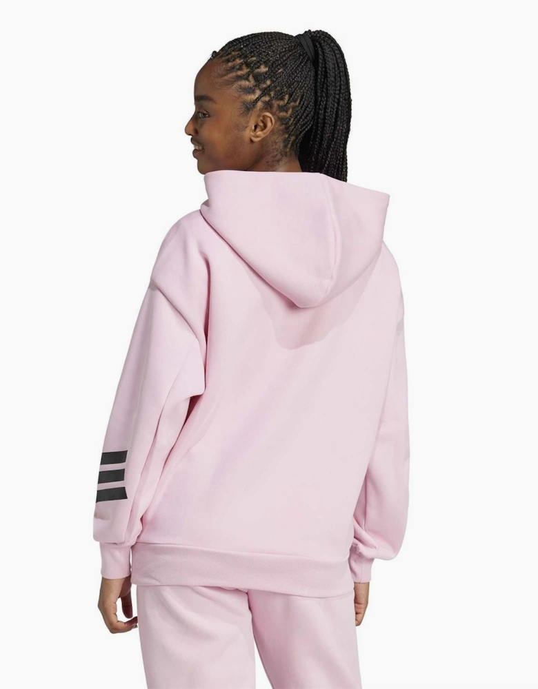 Kangaroo Pocket Hooded Long Sleeve Sweatshirt