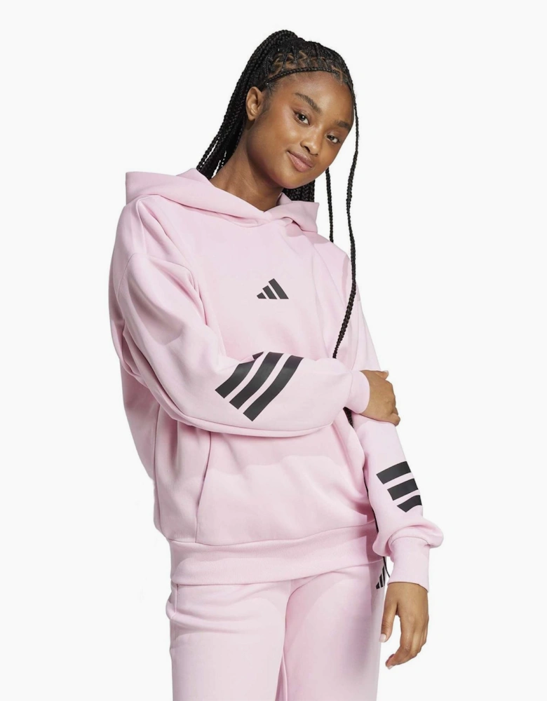 Kangaroo Pocket Hooded Long Sleeve Sweatshirt