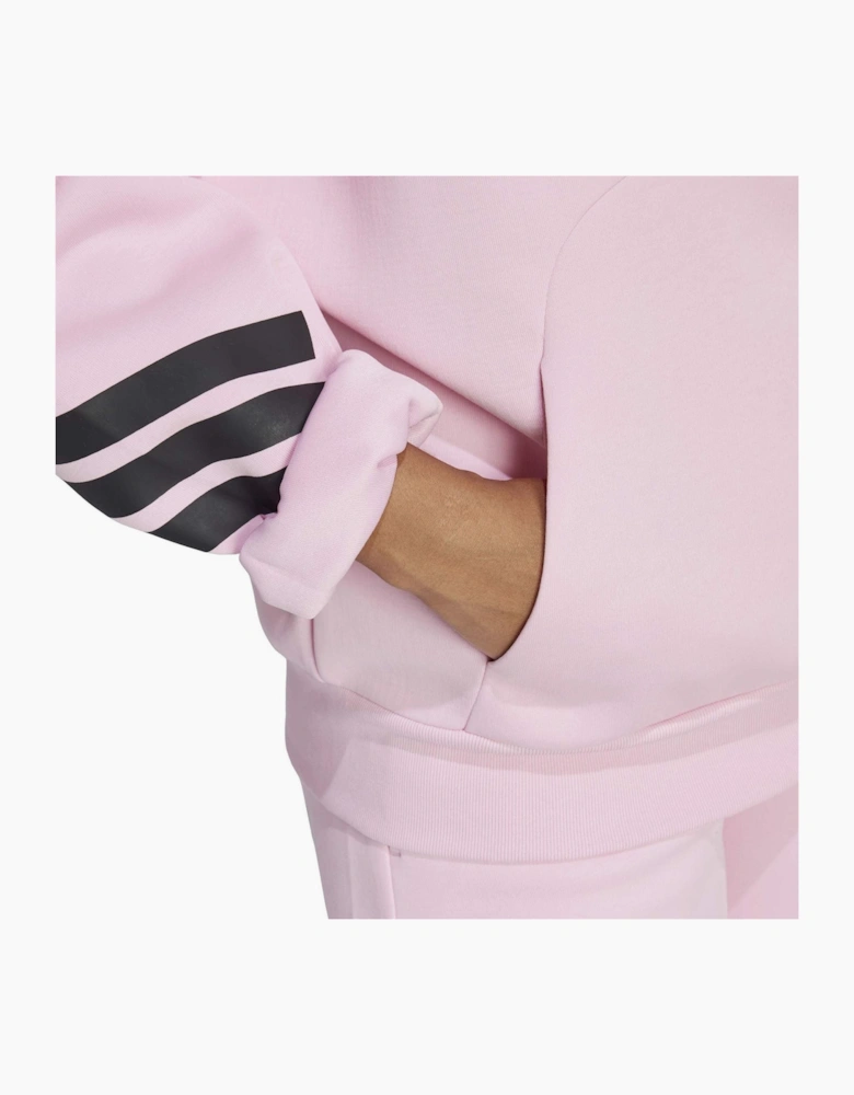 Kangaroo Pocket Hooded Long Sleeve Sweatshirt