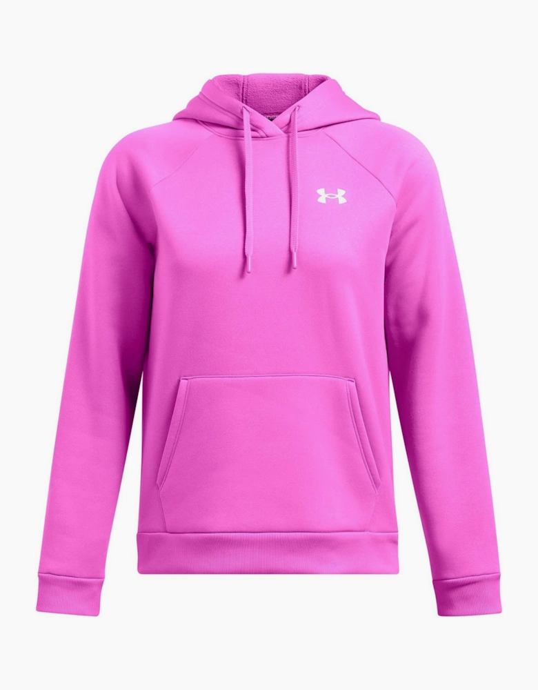 Bold Logo Hooded Neck Raglan Sleeve Sweatshirt