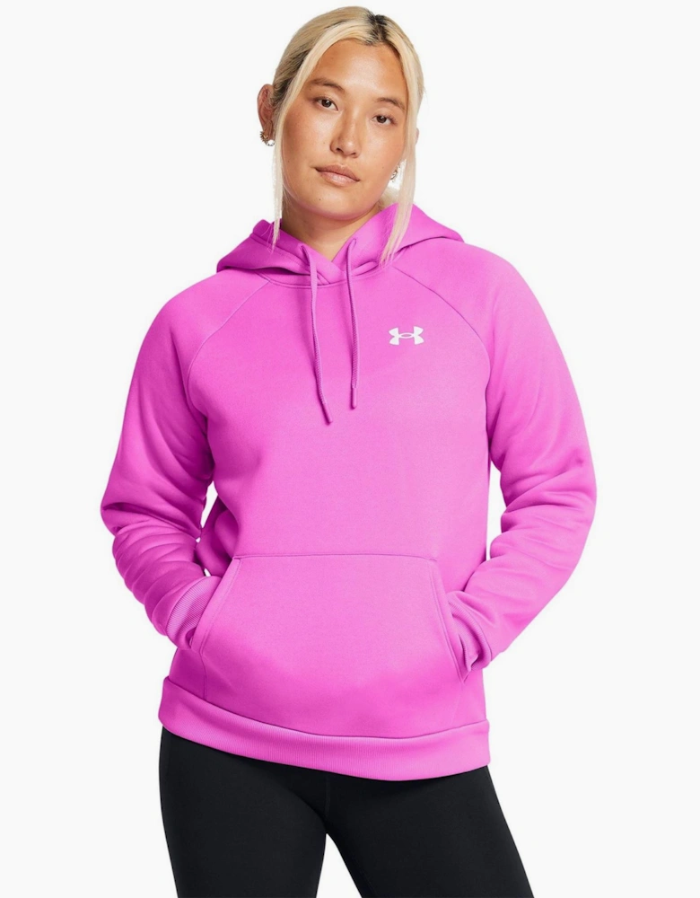 Bold Logo Hooded Neck Raglan Sleeve Sweatshirt