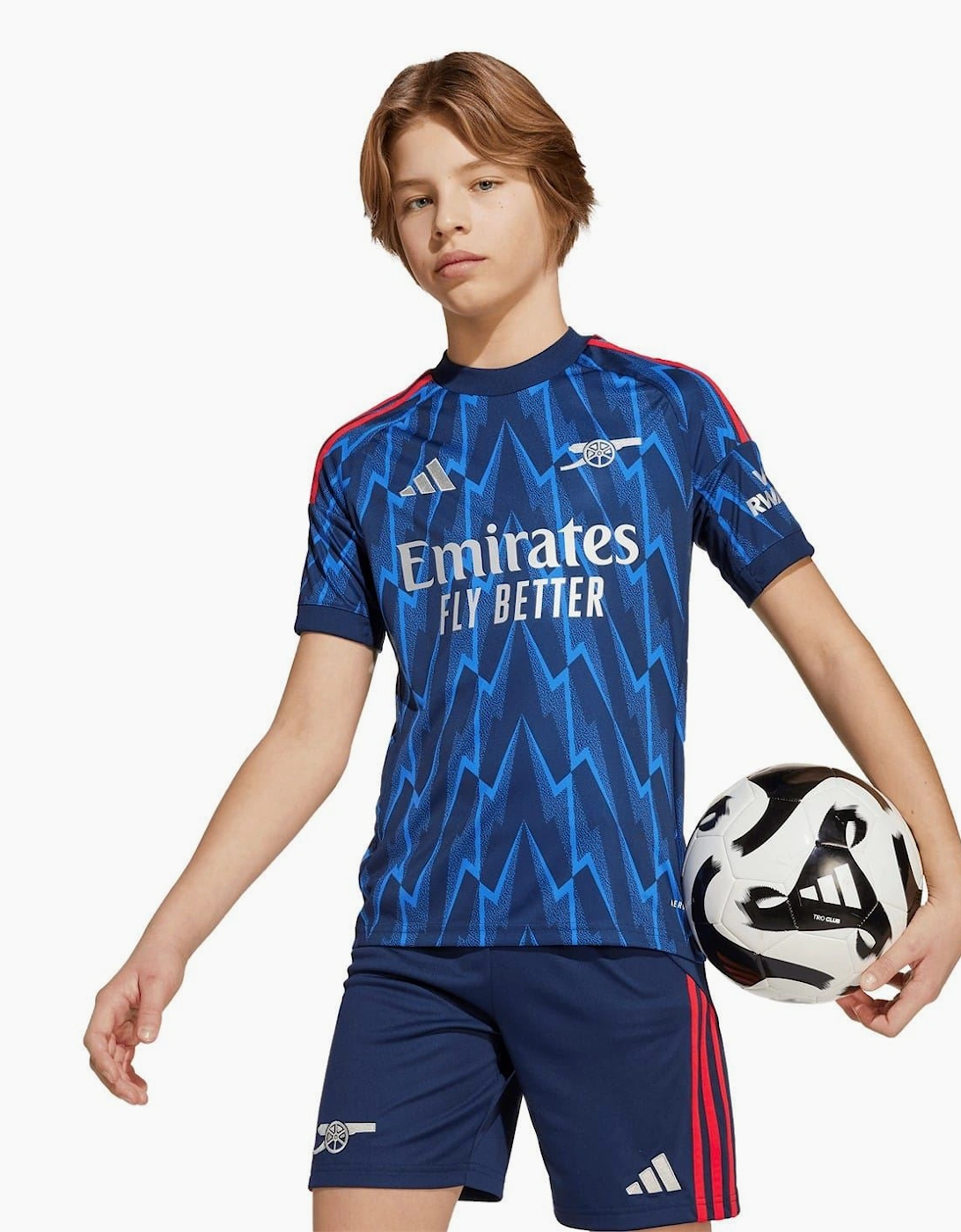 Arsenal Away Football Shirt 2025 2026 Juniors