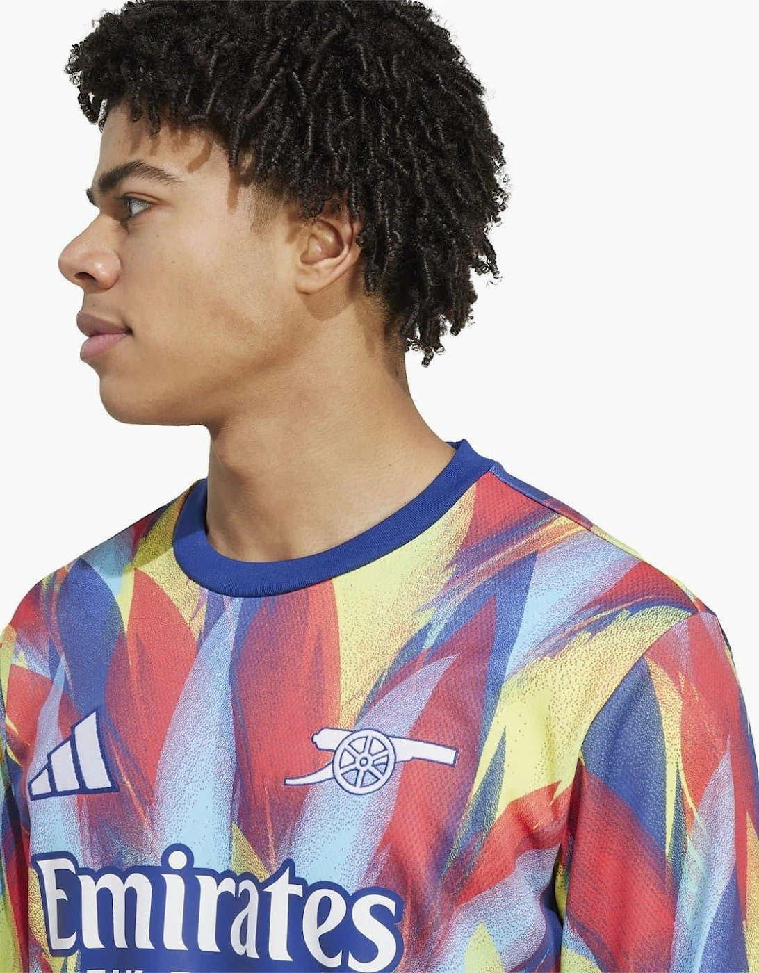 Mens Arsenal Long Sleeve Pre Match Shirt 2025 2026