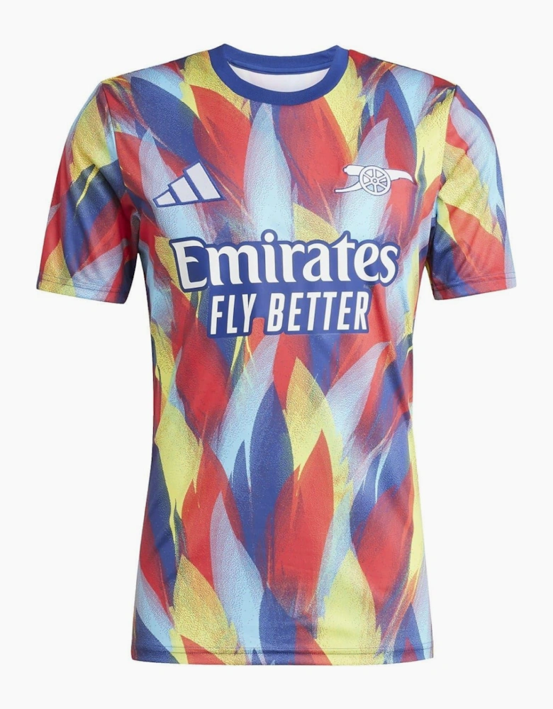 Mens Arsenal Pre Match Shirt 2025 2026