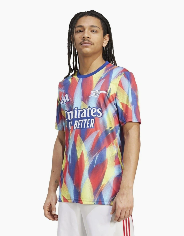 Mens Arsenal Pre Match Shirt 2025 2026