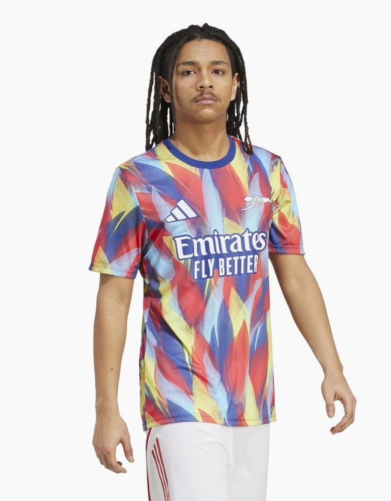 Mens Arsenal Pre Match Shirt 2025 2026