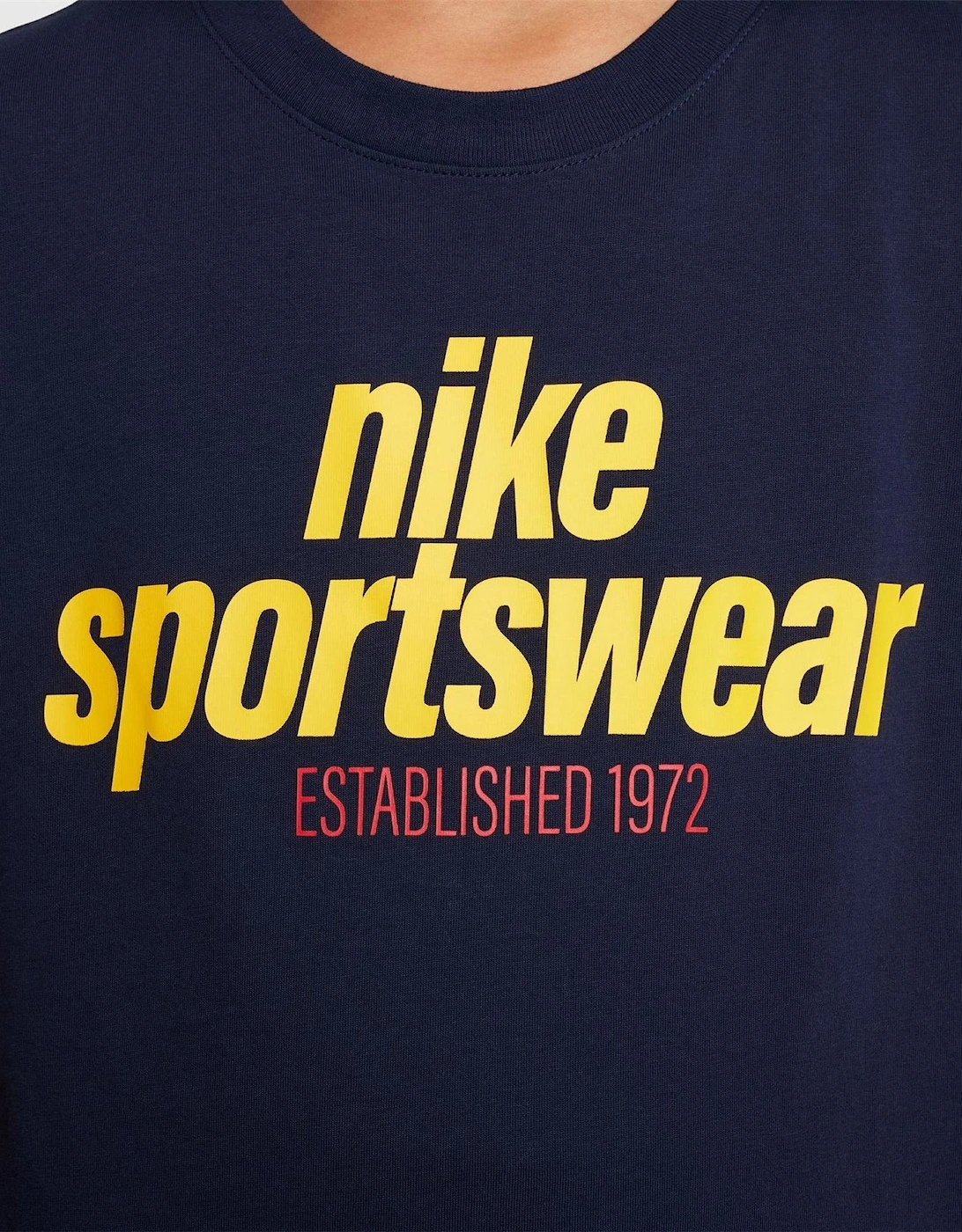 Logo Print Crew Neck Short Sleeve Jersey T-Shirt