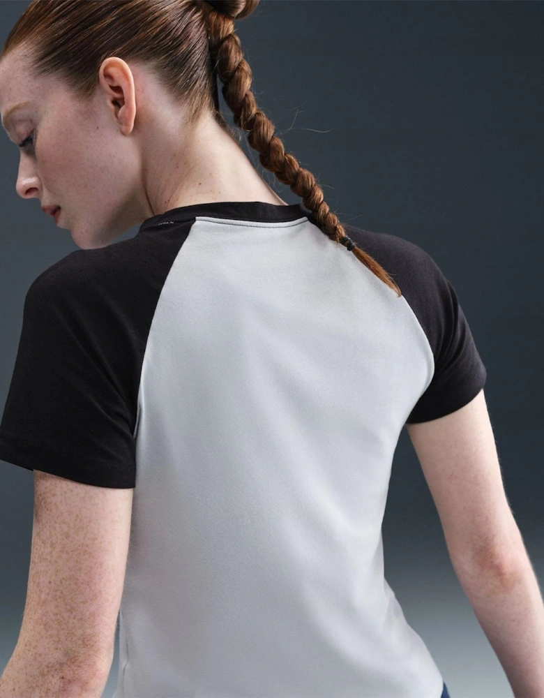 Mini A-Line Crew Neck Short Sleeve Dress