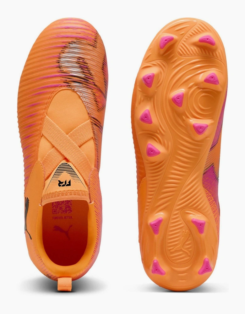 8 Match Laceless Firm Ground Football Boots
