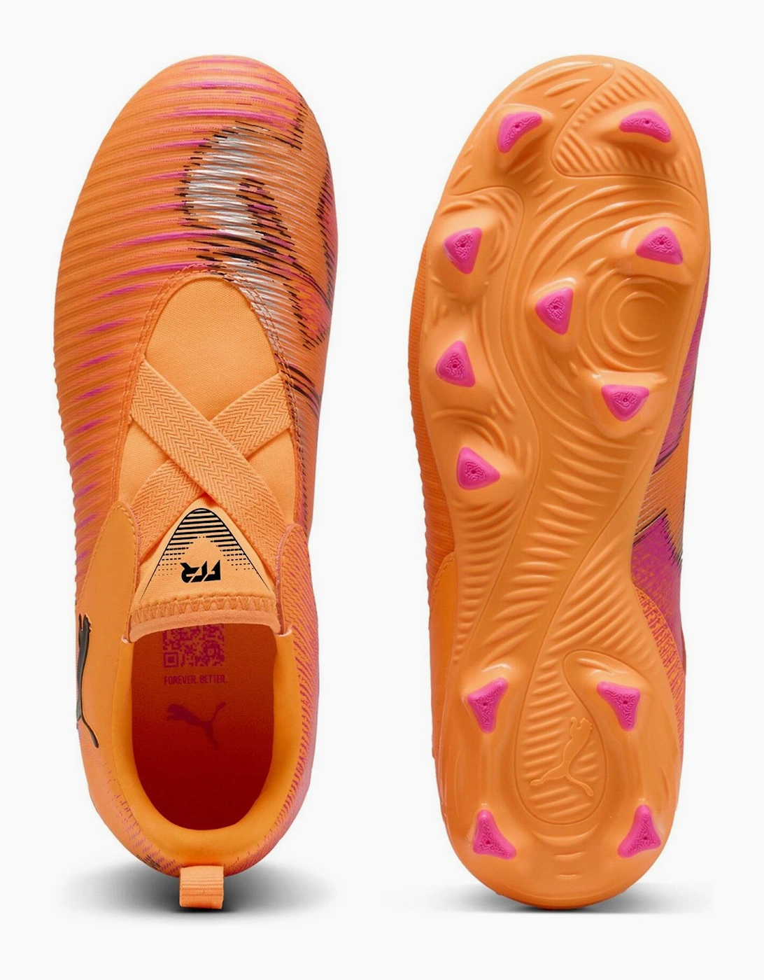 8 Match Laceless Firm Ground Football Boots