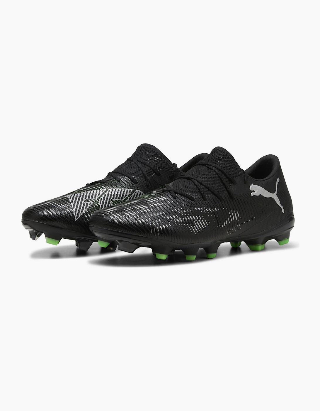 Puma Men's Black/Multi 8 Match Artificial Ground Football Boots - Size 10.5