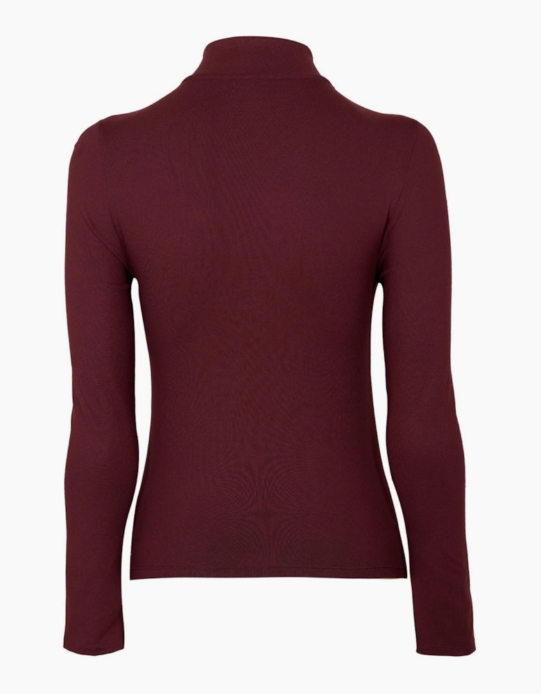 Reg Length Half Zip Fleece Womens