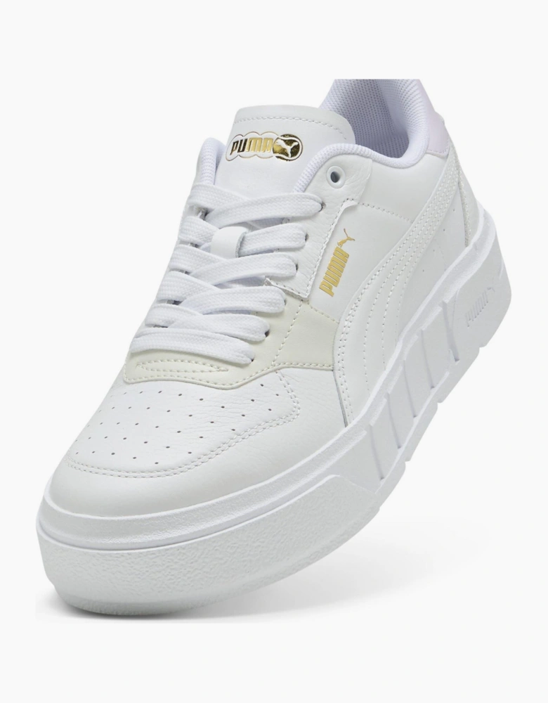 Cali Leather Court Trainers