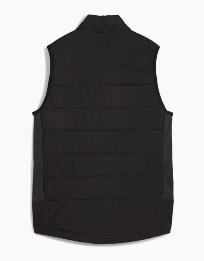 Kyley Quilted Long Sleeve Performance Polo Shirt