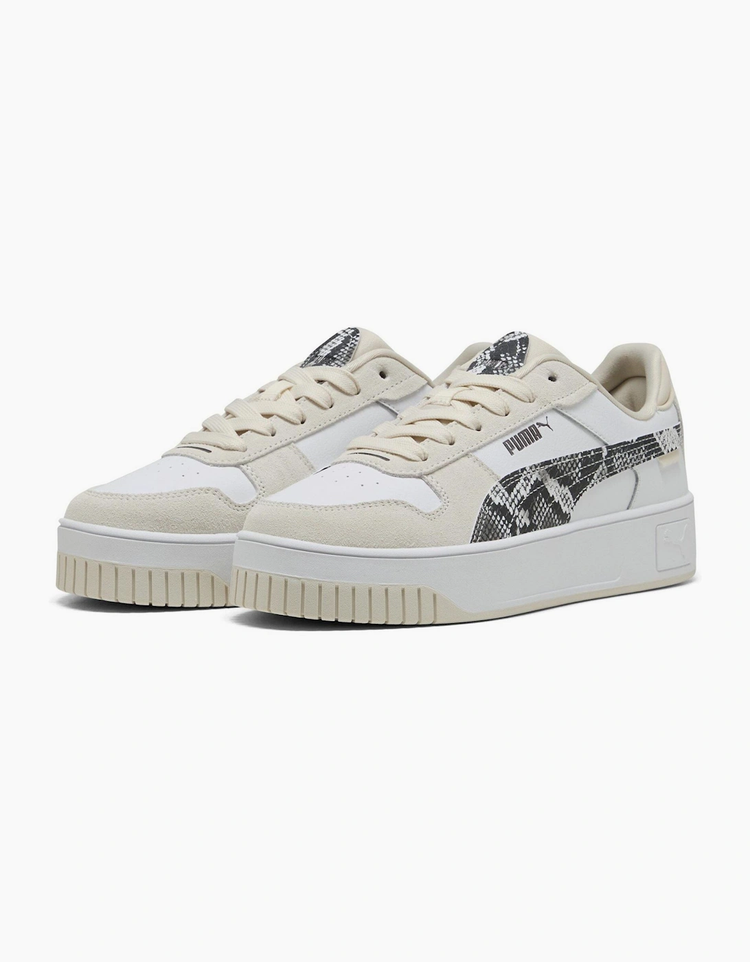 Carina Street Snake Chic Low Top Trainers, 7 of 6